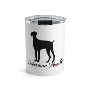 “Natural Ears” Doberman Mom Tumbler 10oz