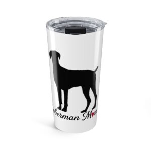 “Natural Ears” Doberman Mom Tumbler 20oz