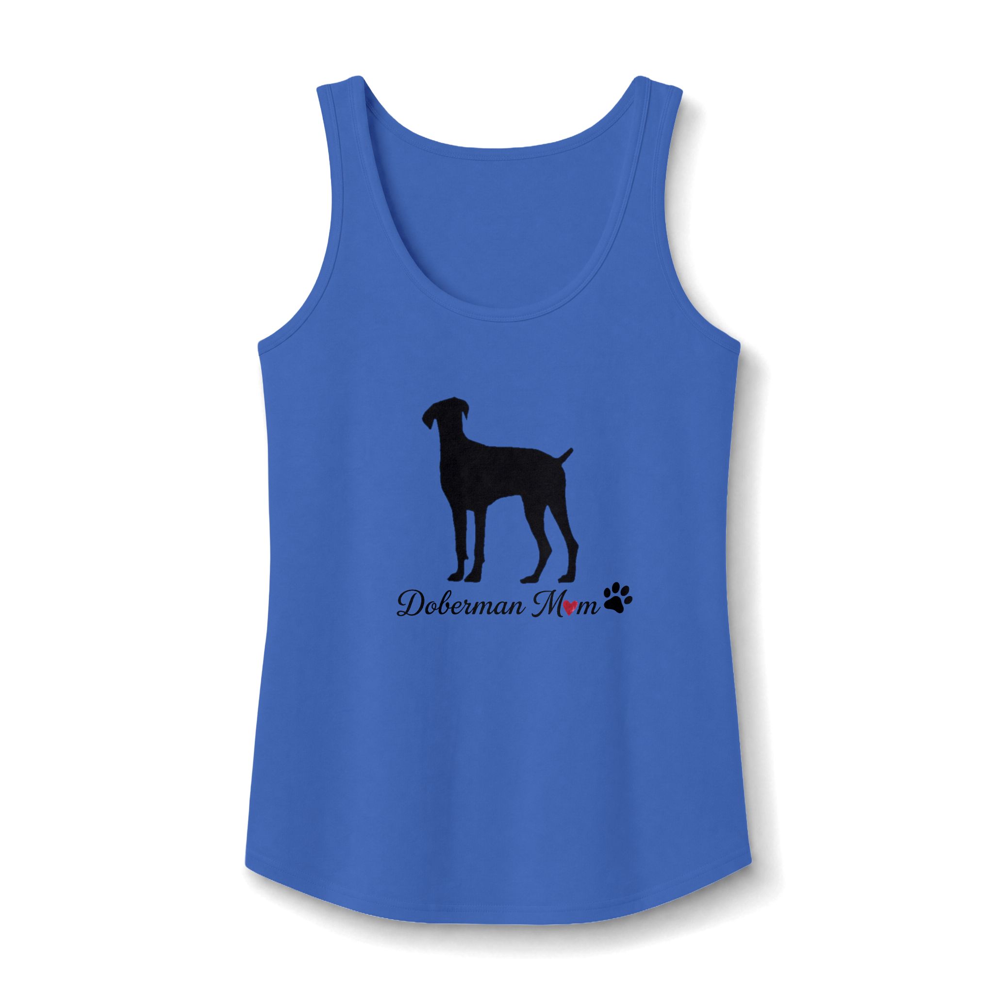 “Natural Ears” Doberman Mom Tank Top - Image 5