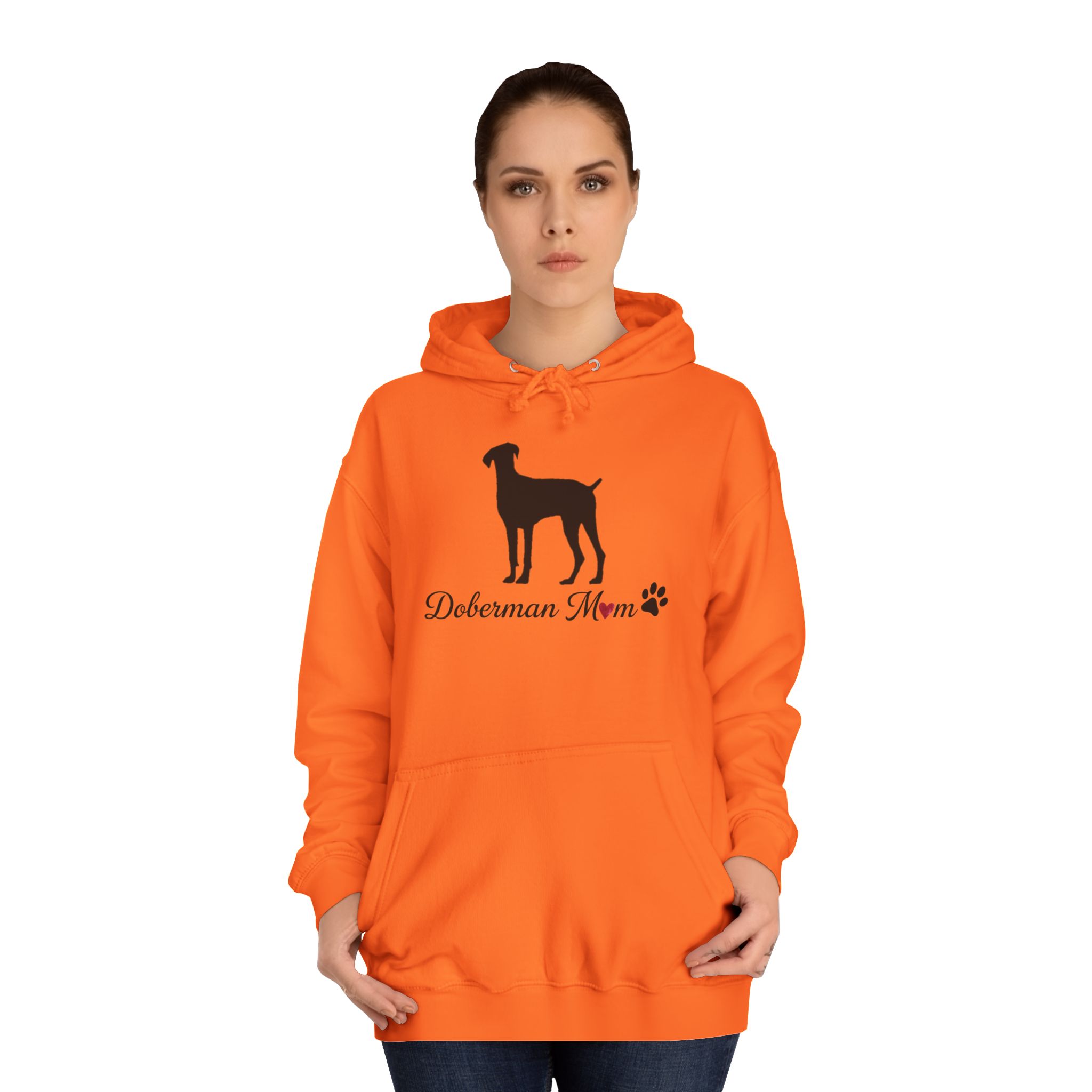 “Natural Ears” Doberman Mom Hoodie - Image 8