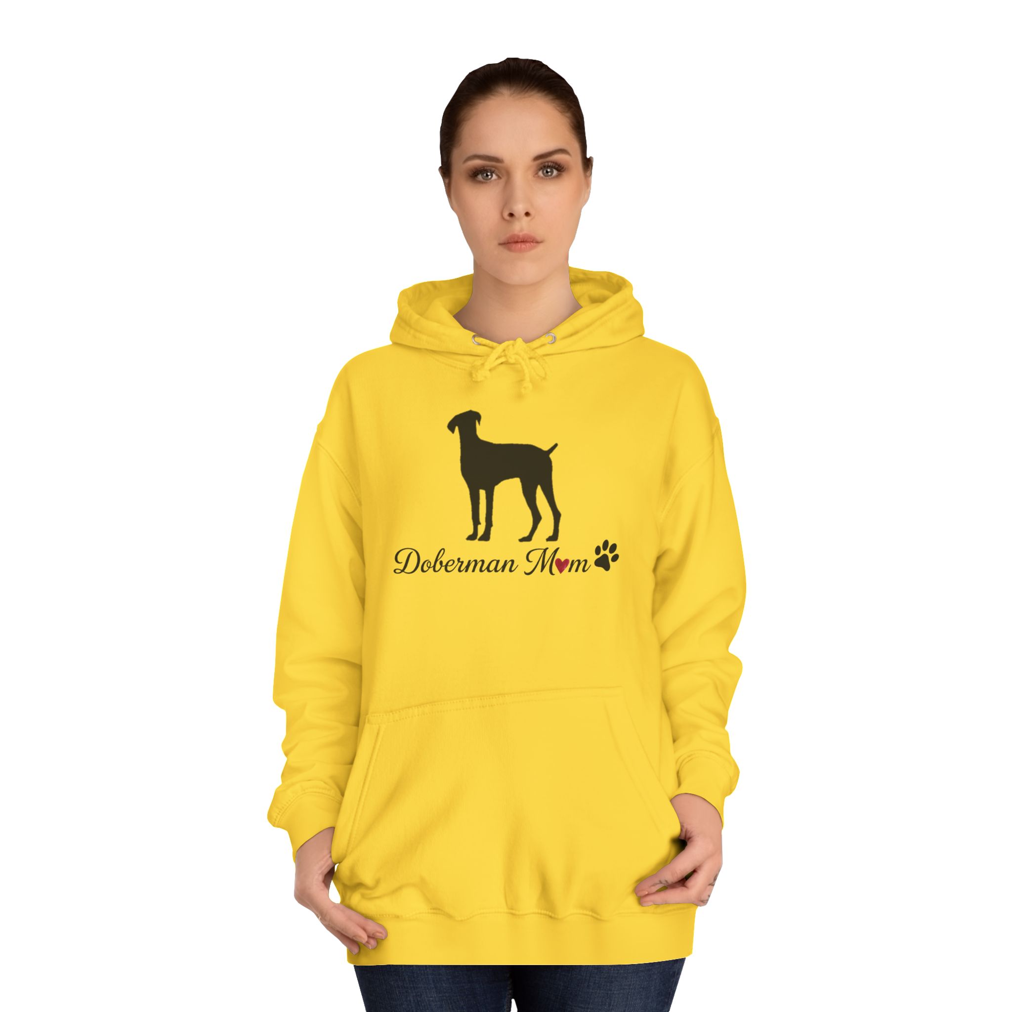 “Natural Ears” Doberman Mom Hoodie - Image 12