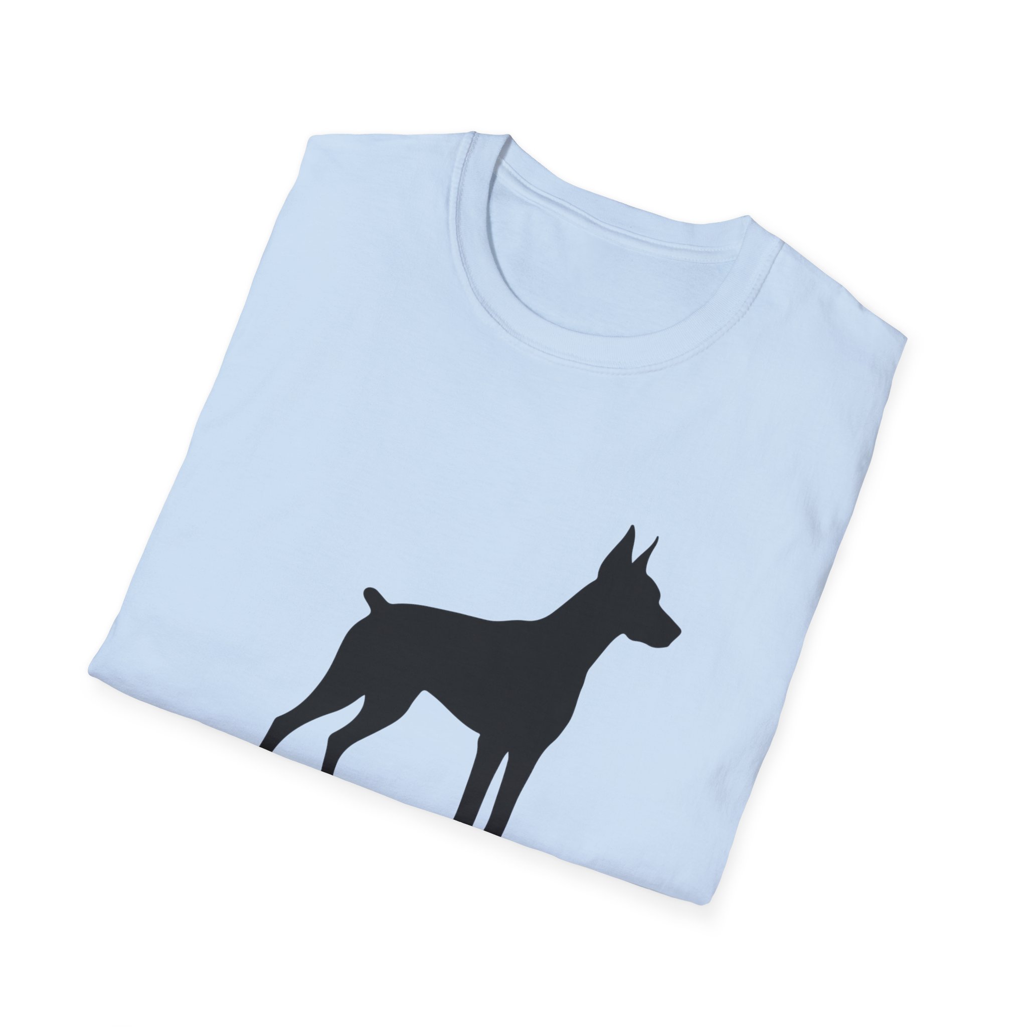 “Cropped Ears” Doberman Mom Softstyle T-Shirt - Image 24