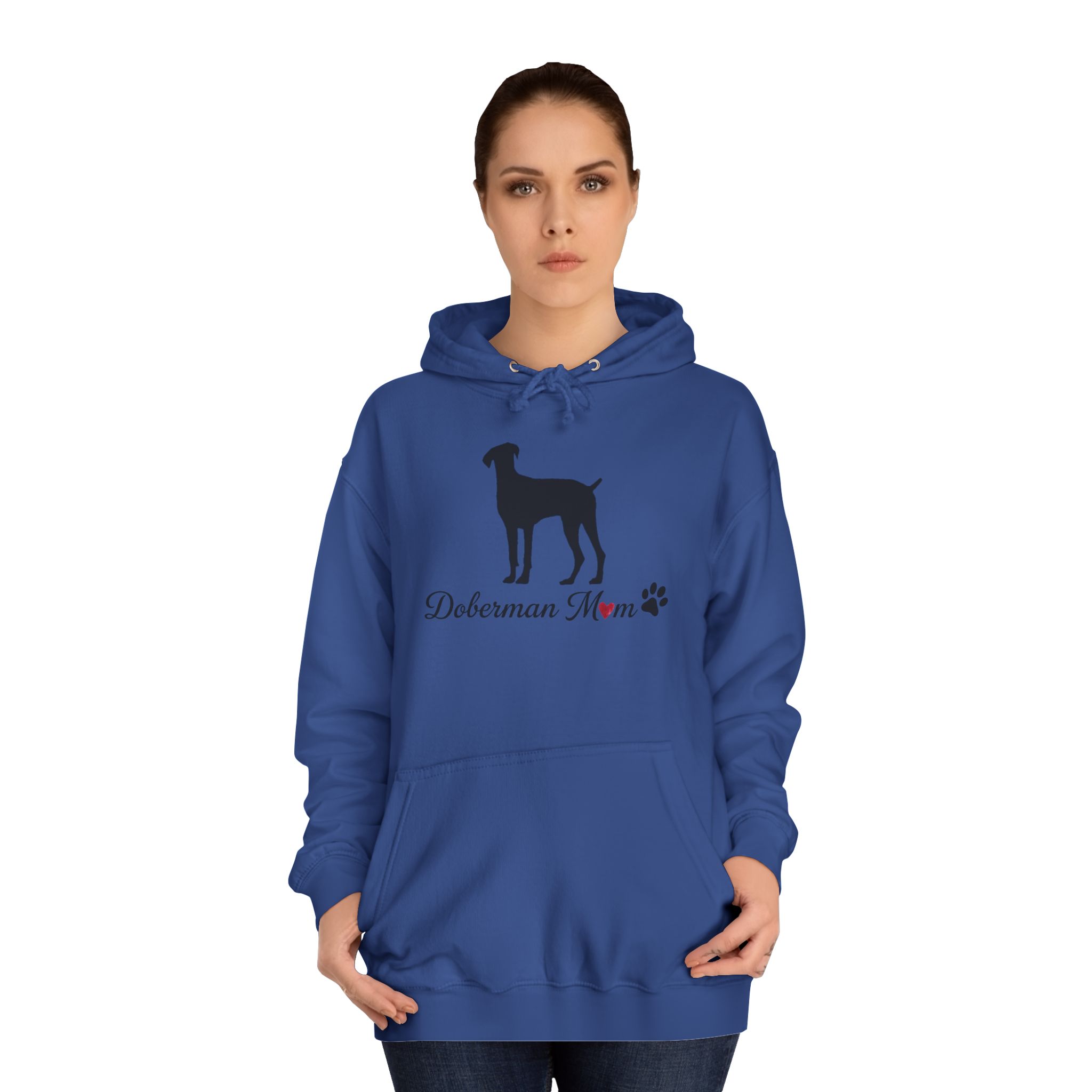 “Natural Ears” Doberman Mom Hoodie - Image 28