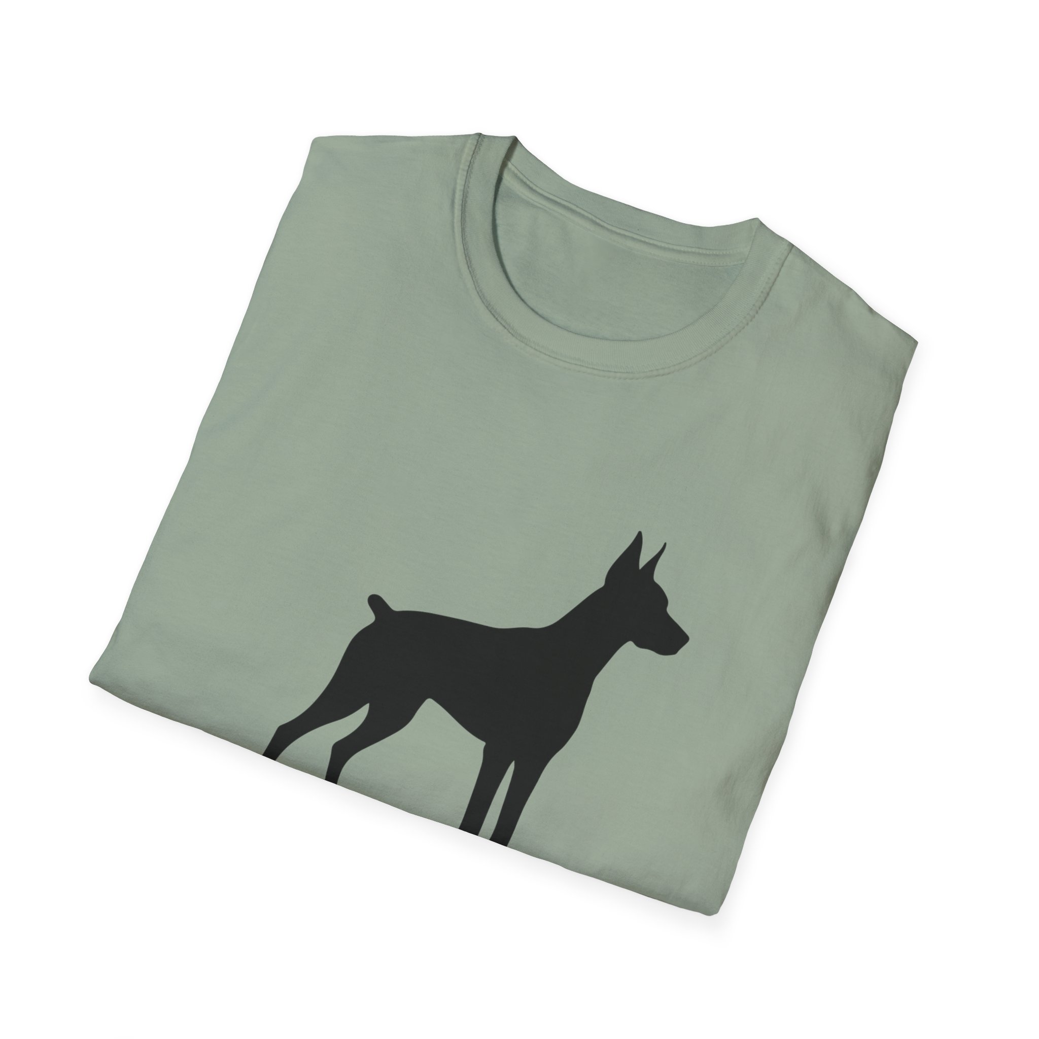 “Cropped Ears” Doberman Mom Softstyle T-Shirt - Image 20