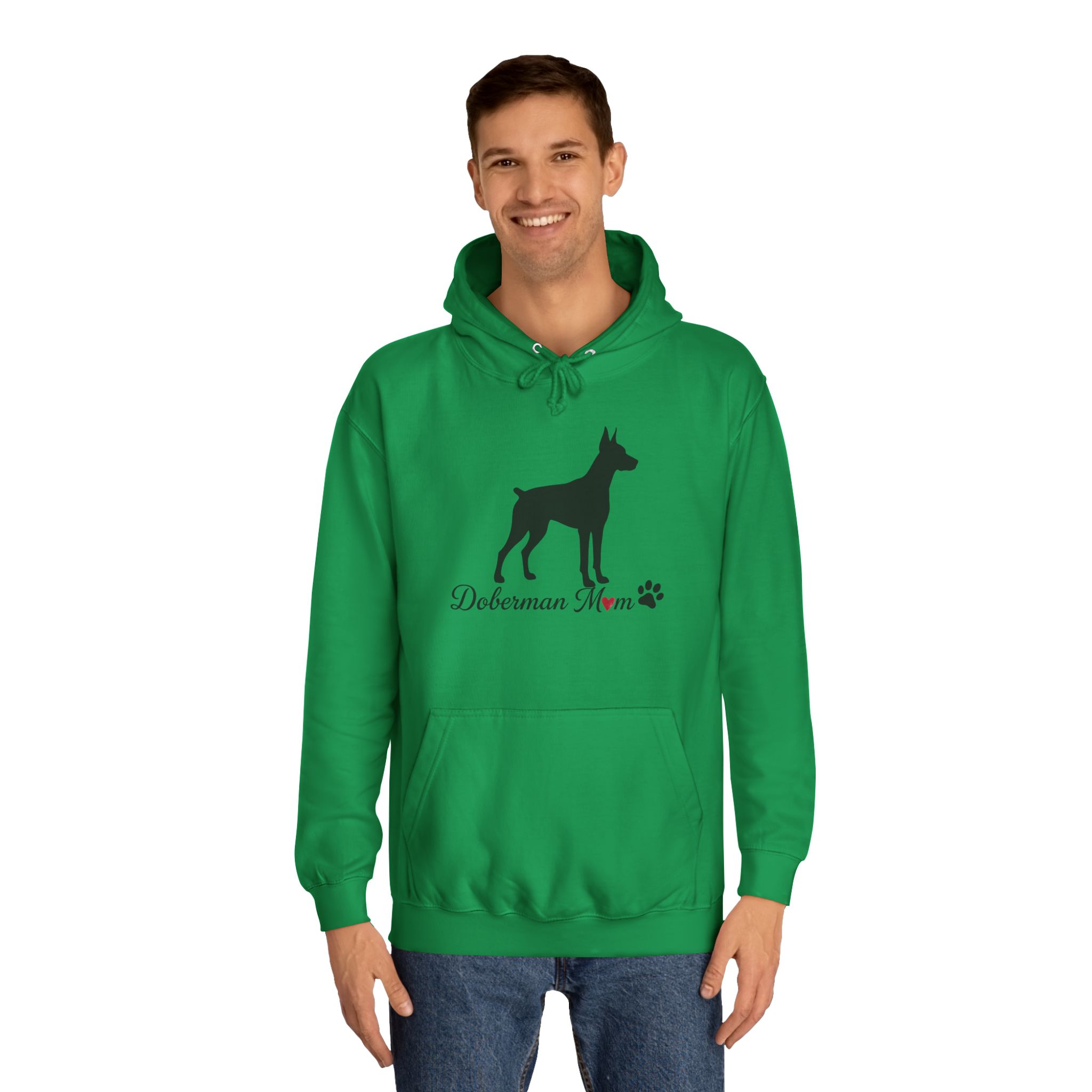 “Cropped Ears” Doberman Mom Hoodie - Image 19