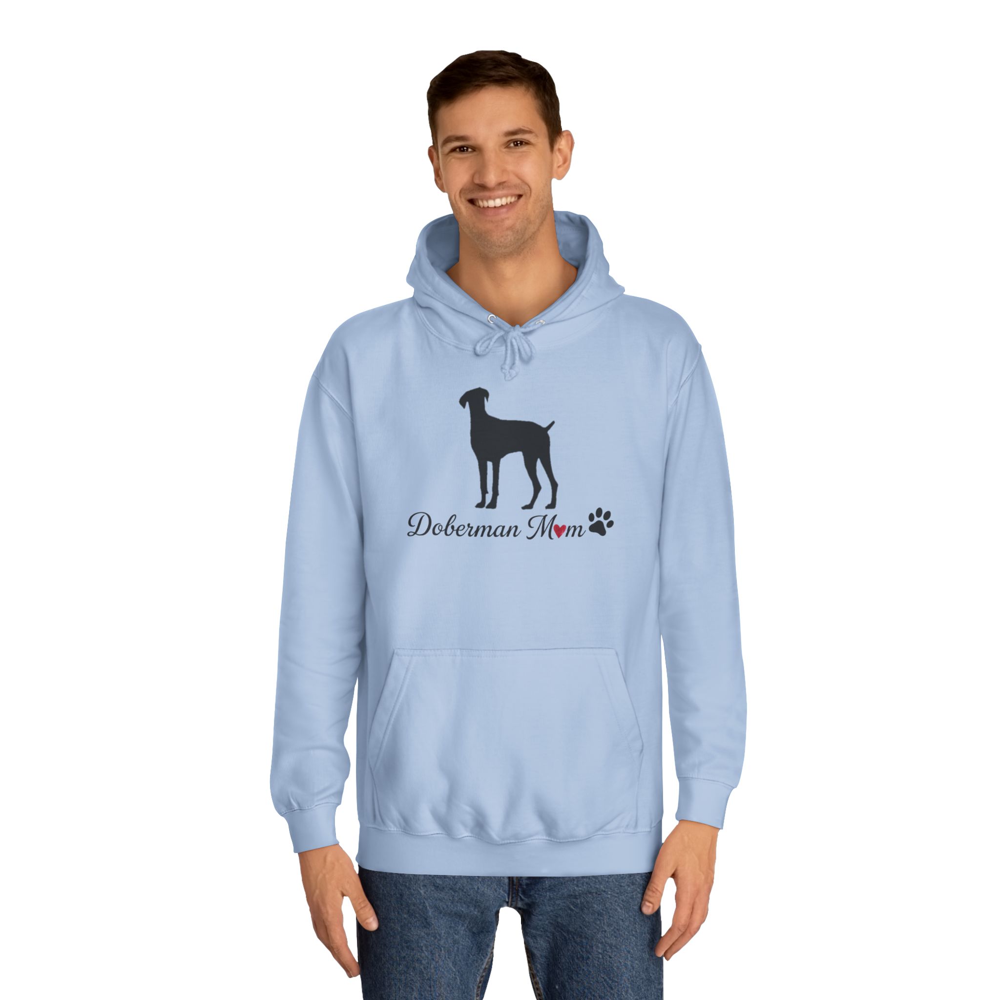 “Natural Ears” Doberman Mom Hoodie - Image 23