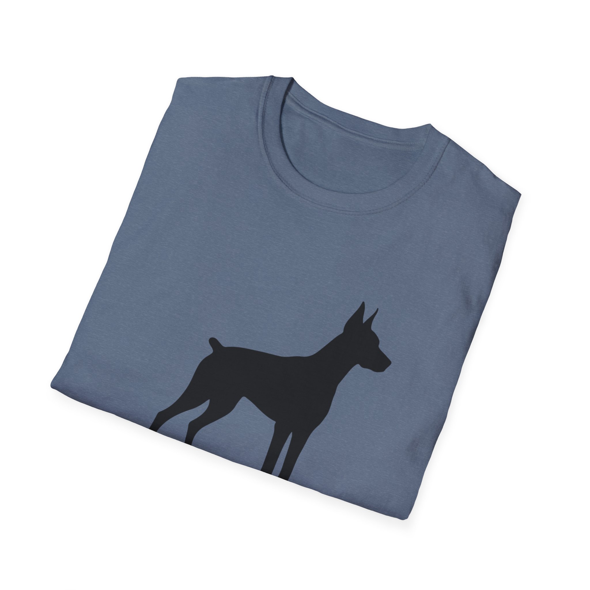 “Cropped Ears” Doberman Mom Softstyle T-Shirt - Image 32