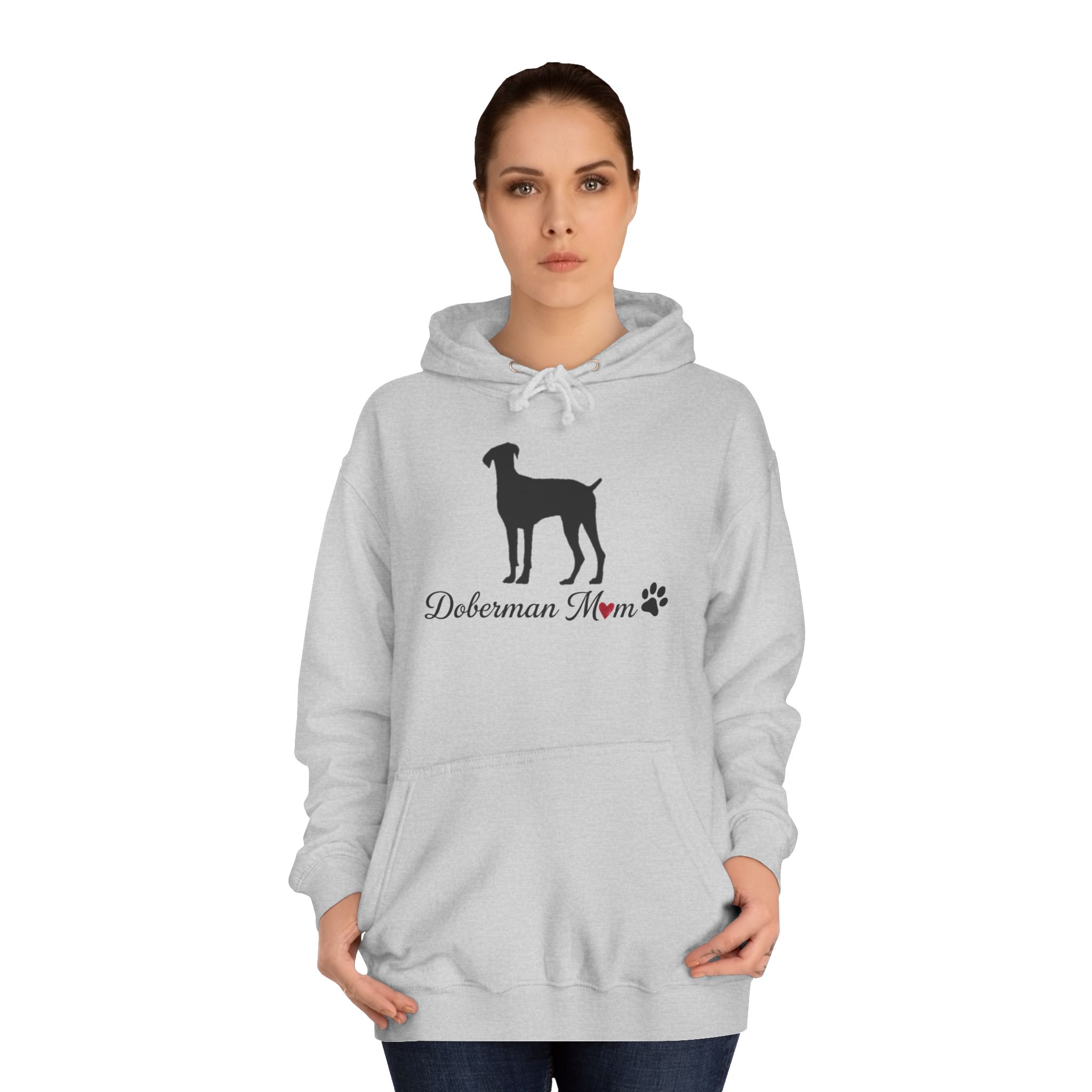 “Natural Ears” Doberman Mom Hoodie - Image 16