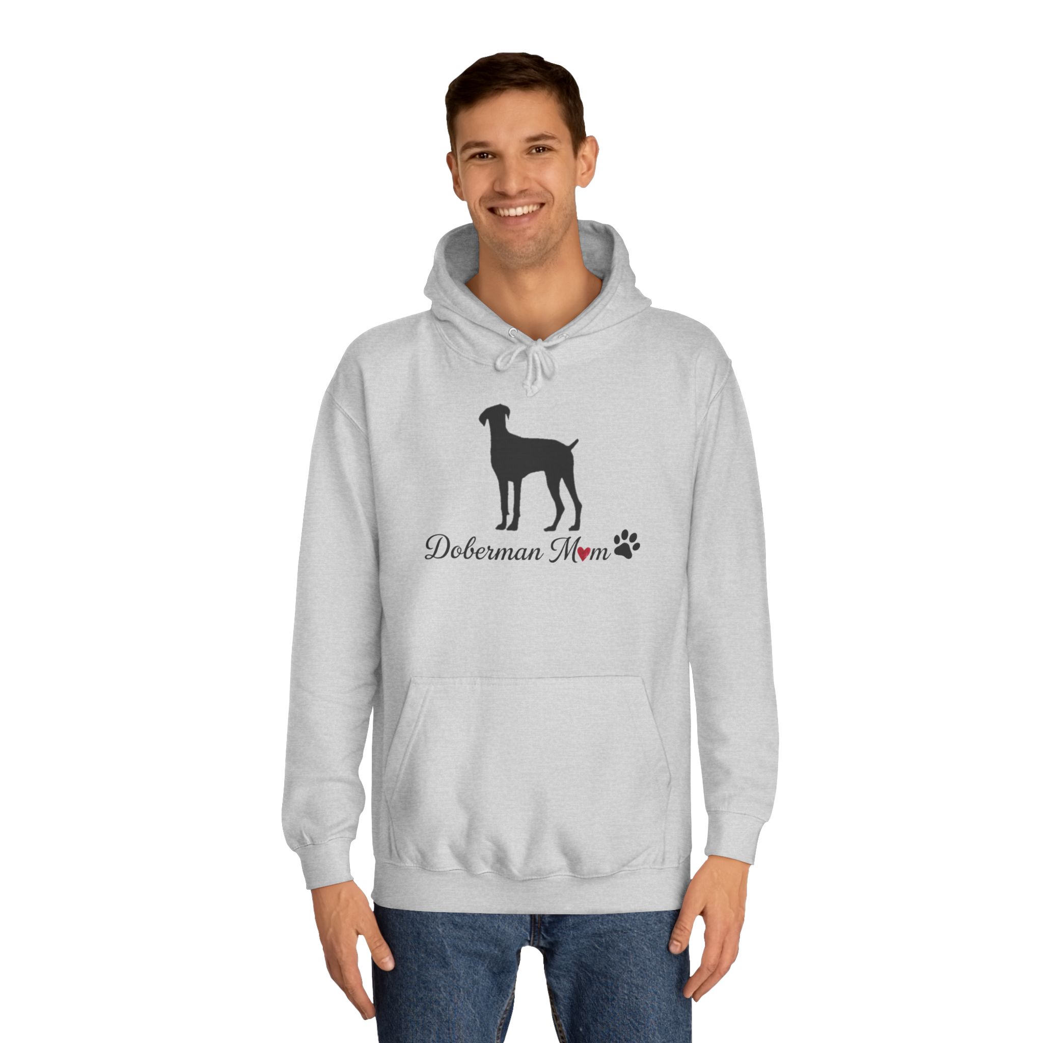 “Natural Ears” Doberman Mom Hoodie - Image 15