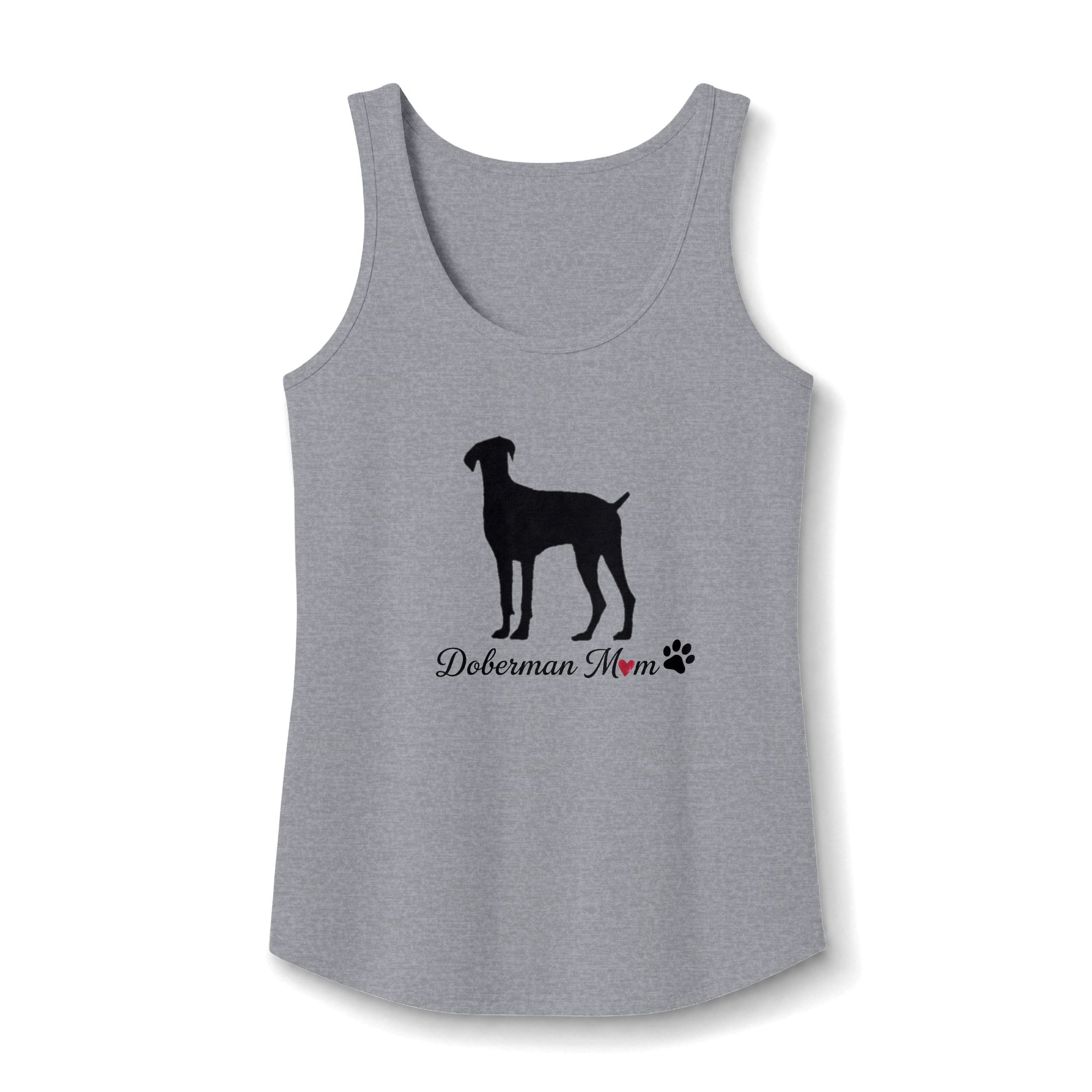 “Natural Ears” Doberman Mom Tank Top - Image 3