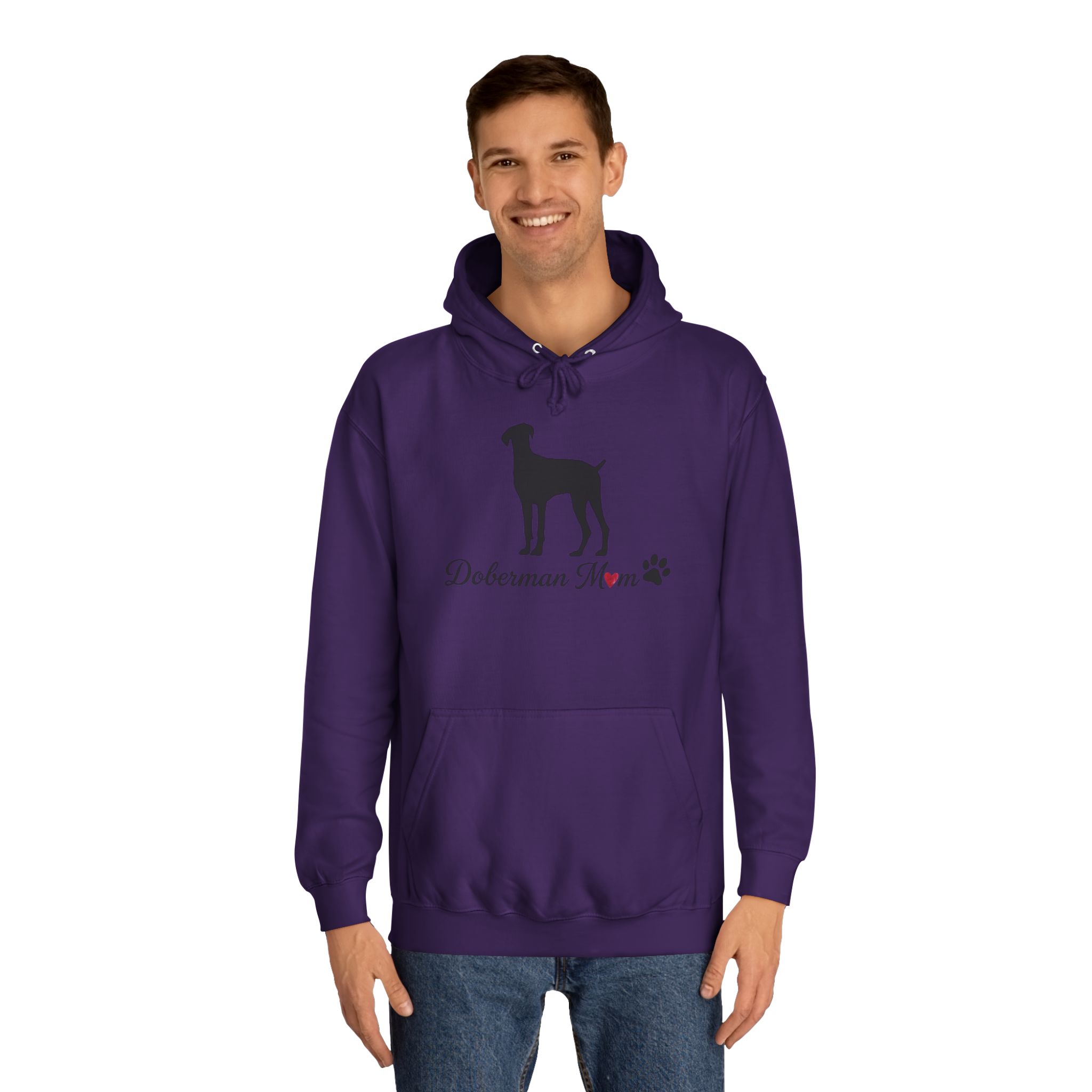 “Natural Ears” Doberman Mom Hoodie - Image 31