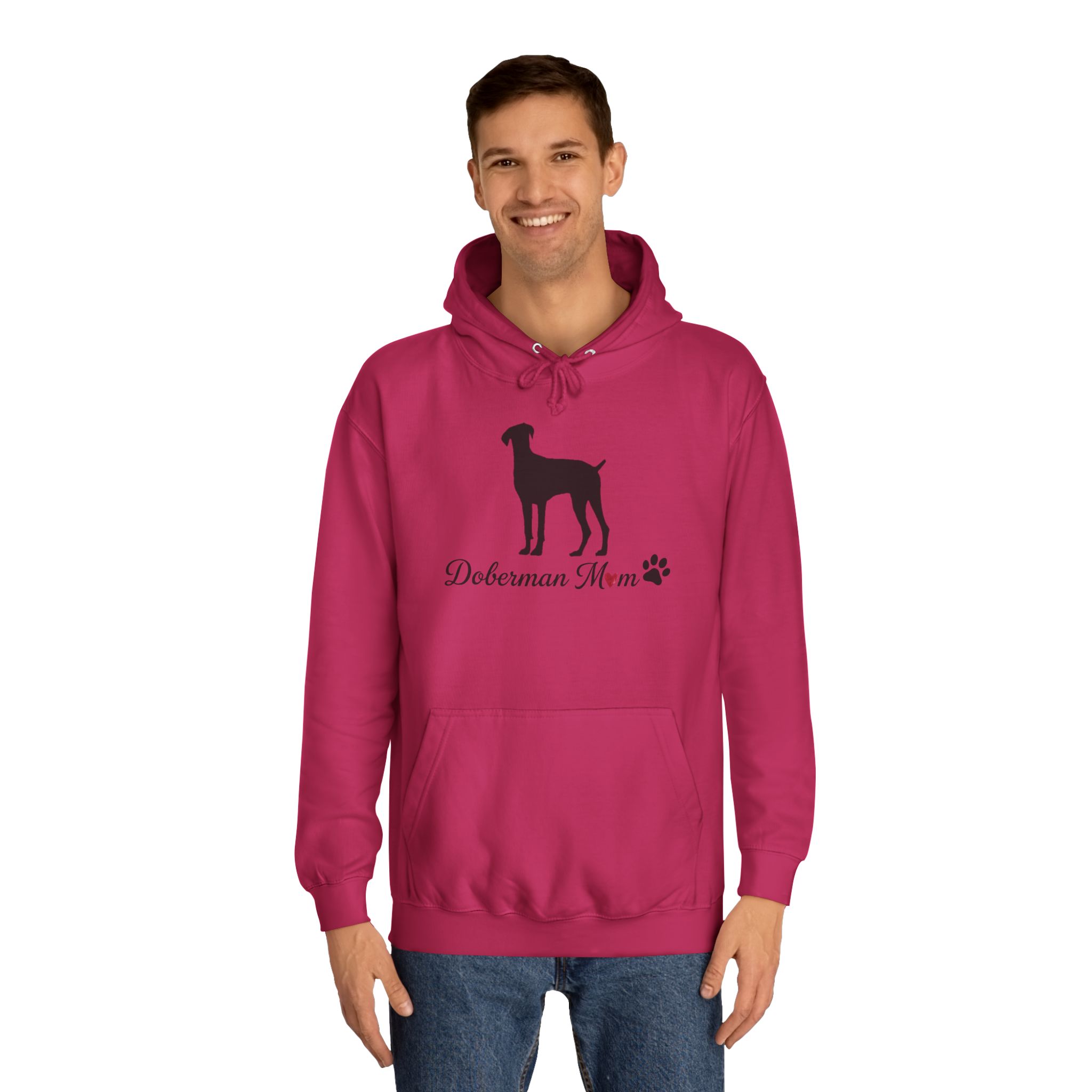 “Natural Ears” Doberman Mom Hoodie - Image 39