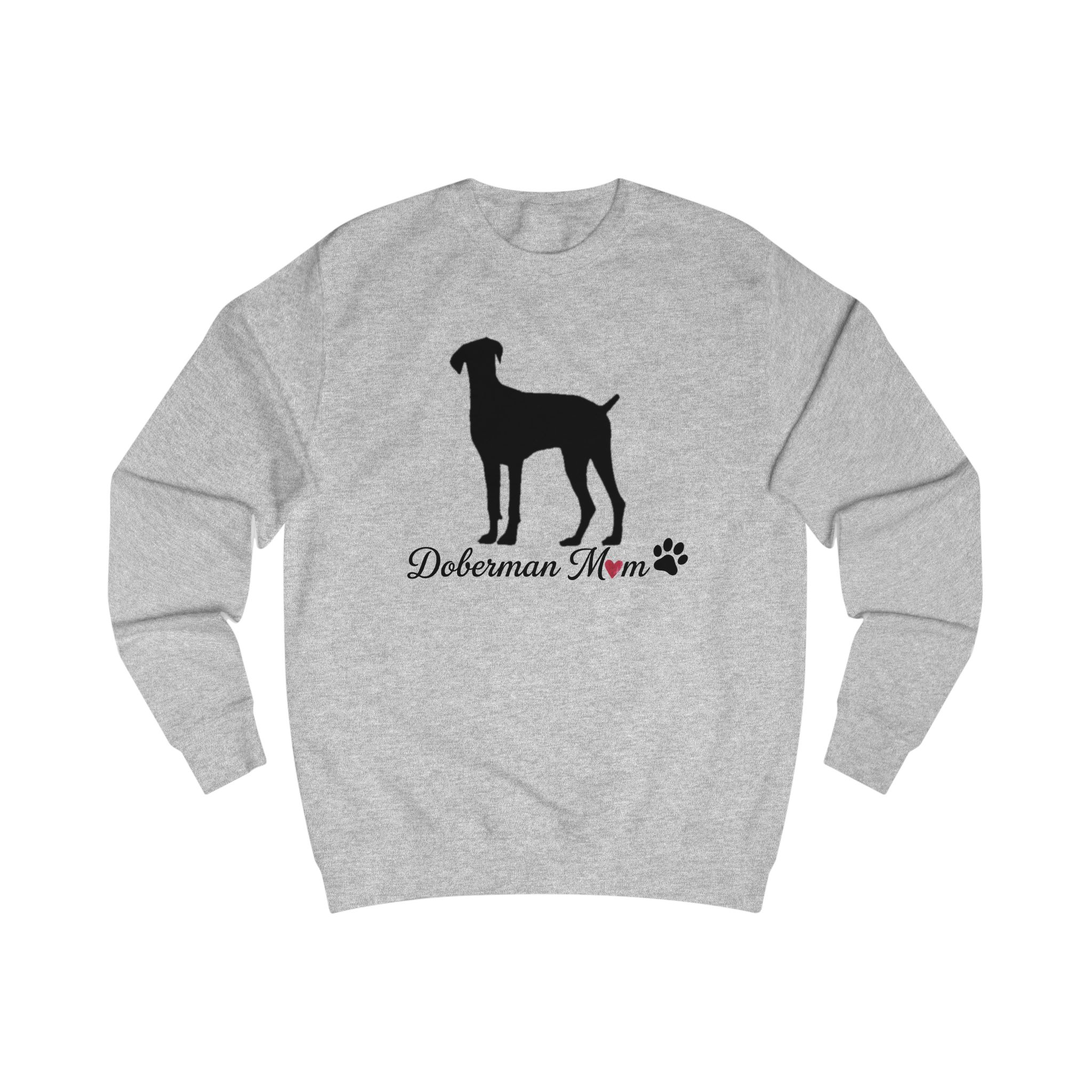 “Natural Ears” Doberman Mom Sweatshirt - Image 3