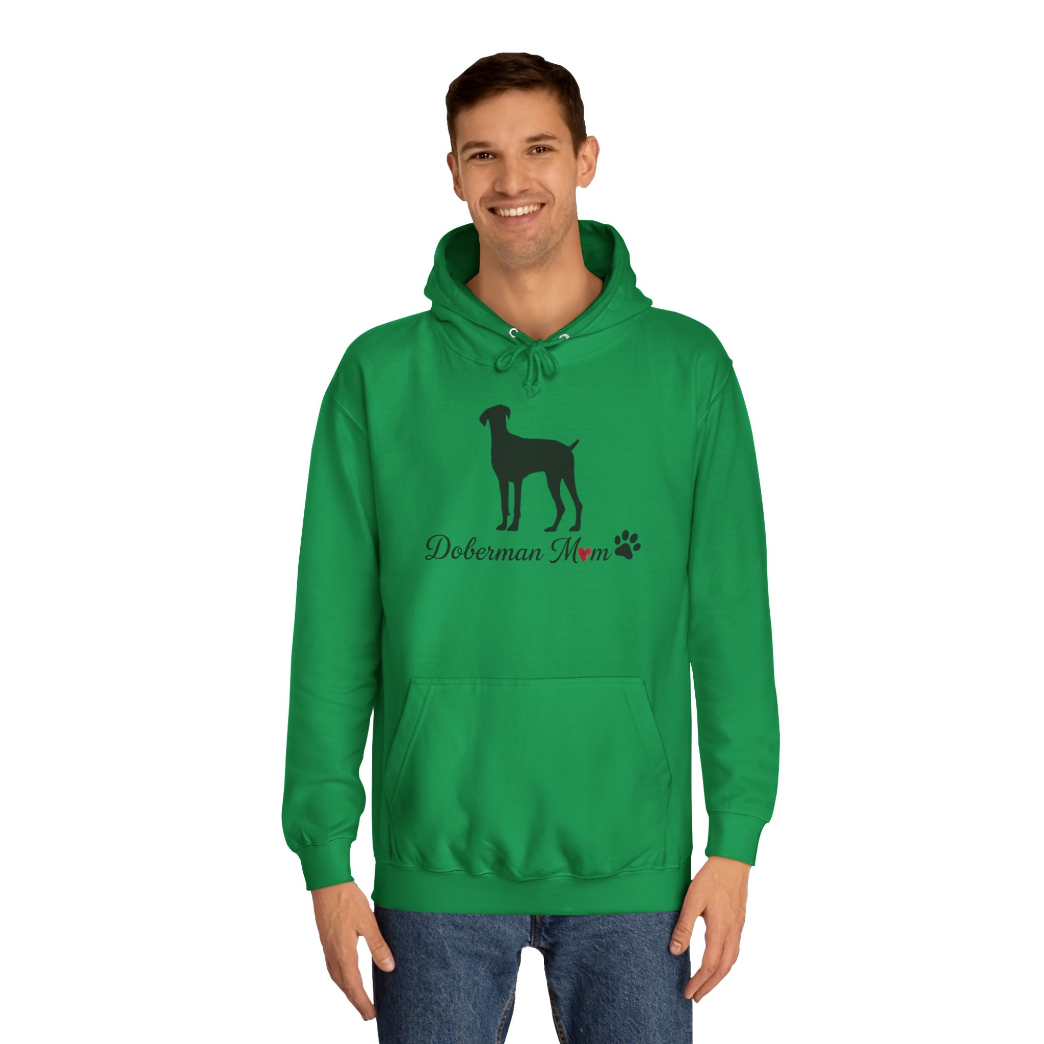 “Natural Ears” Doberman Mom Hoodie - Image 19