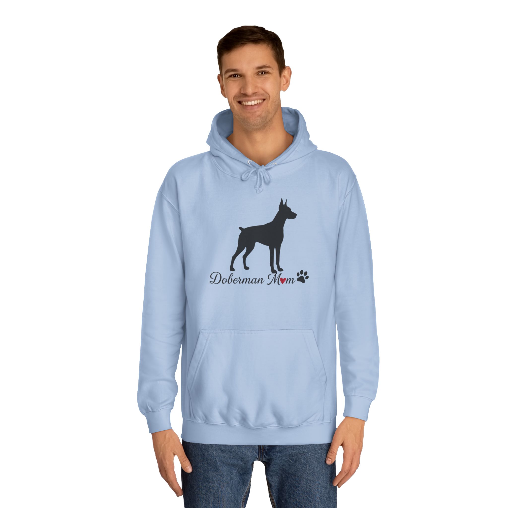 “Cropped Ears” Doberman Mom Hoodie - Image 23