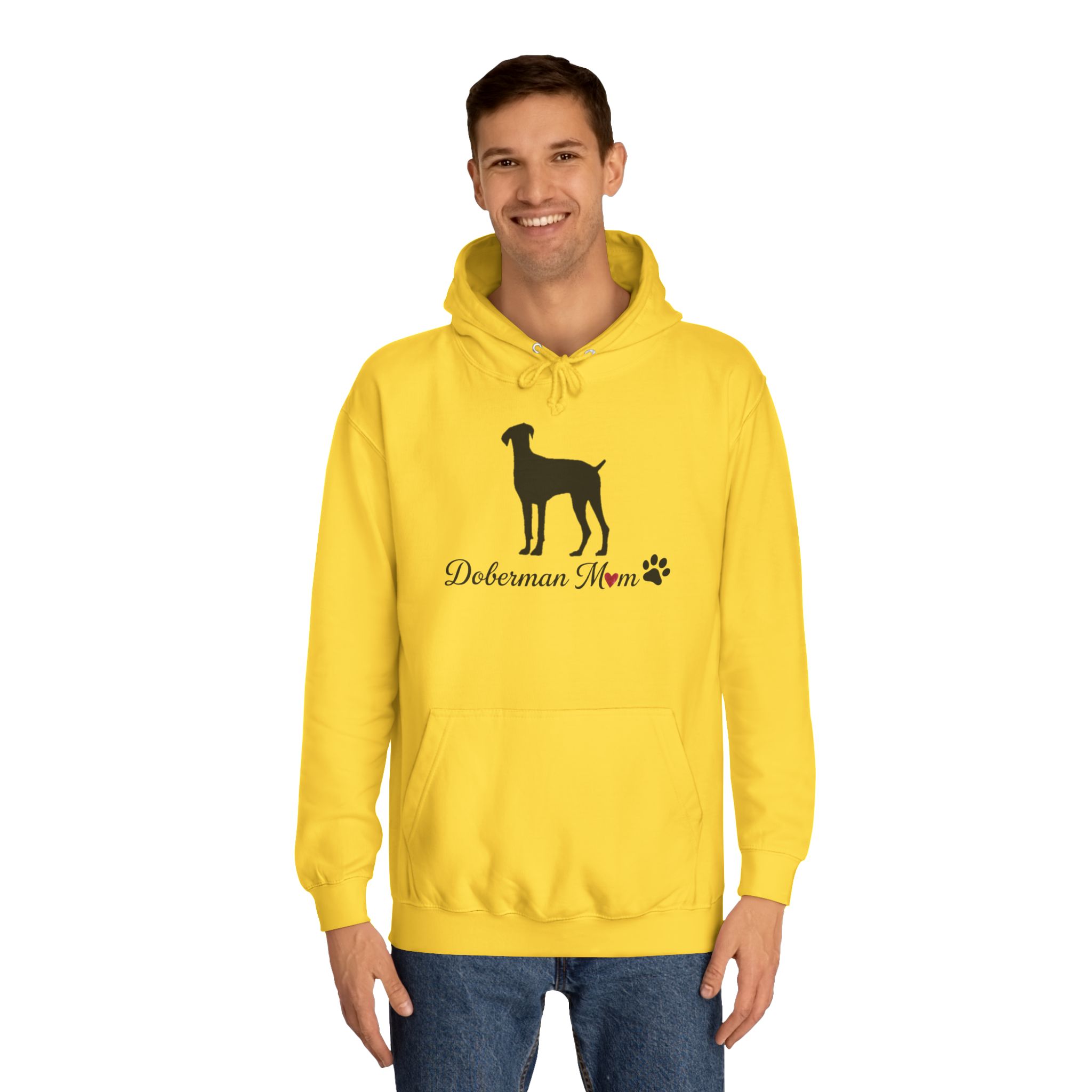 “Natural Ears” Doberman Mom Hoodie - Image 11