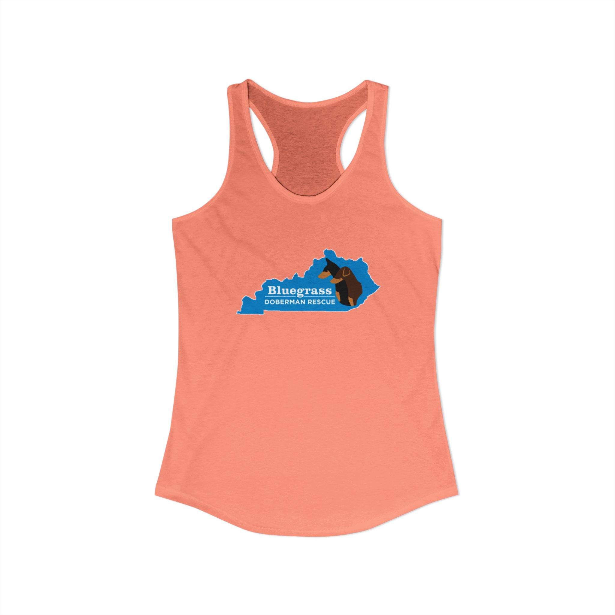 Bluegrass Doberman Rescue Logo Tank - Image 3