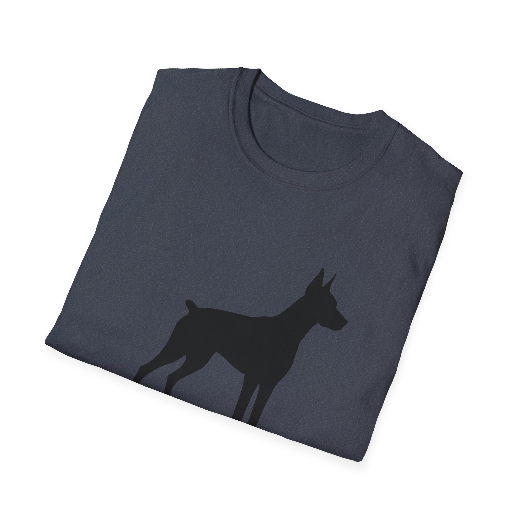 “Cropped Ears” Doberman Mom Softstyle T-Shirt - Image 36
