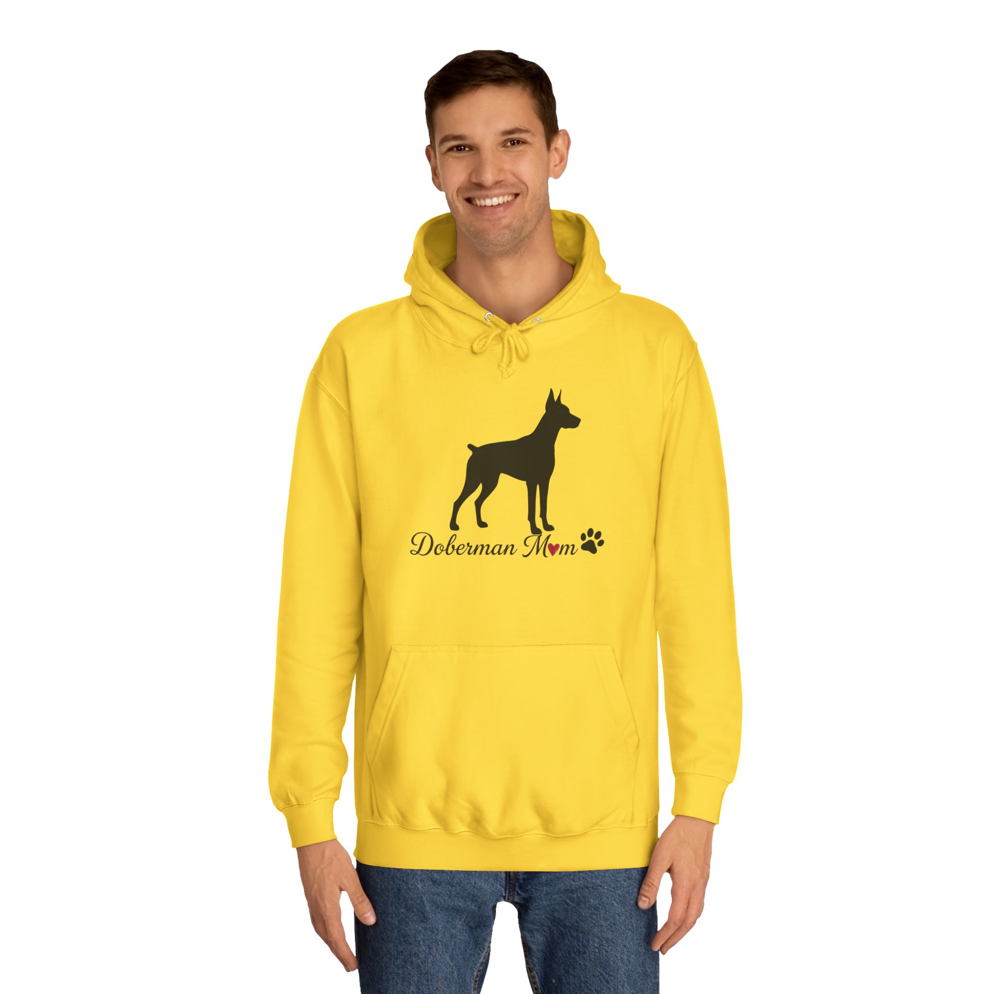 “Cropped Ears” Doberman Mom Hoodie - Image 11