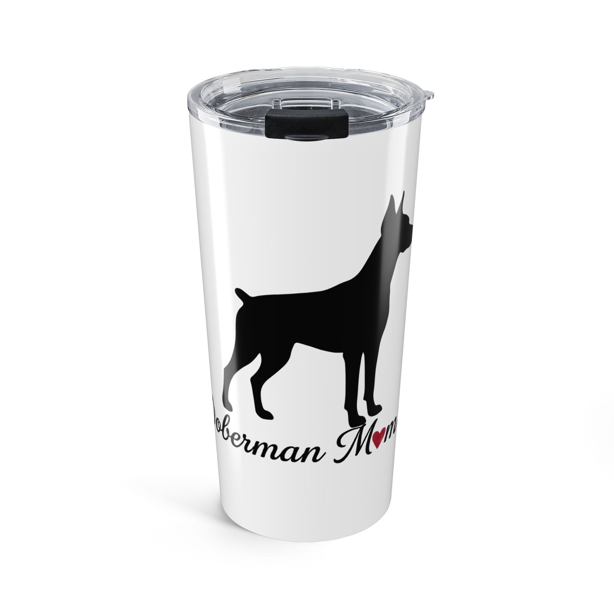 “Cropped Ears” Doberman Mom Tumbler 20oz