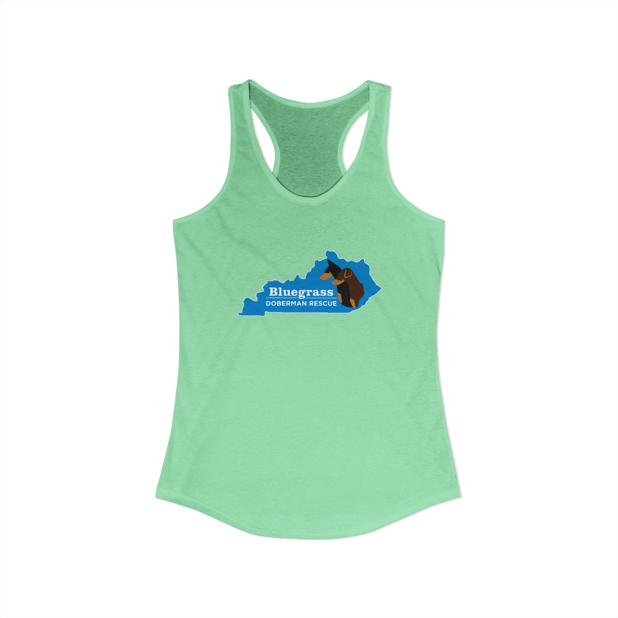 Bluegrass Doberman Rescue Logo Tank - Image 7