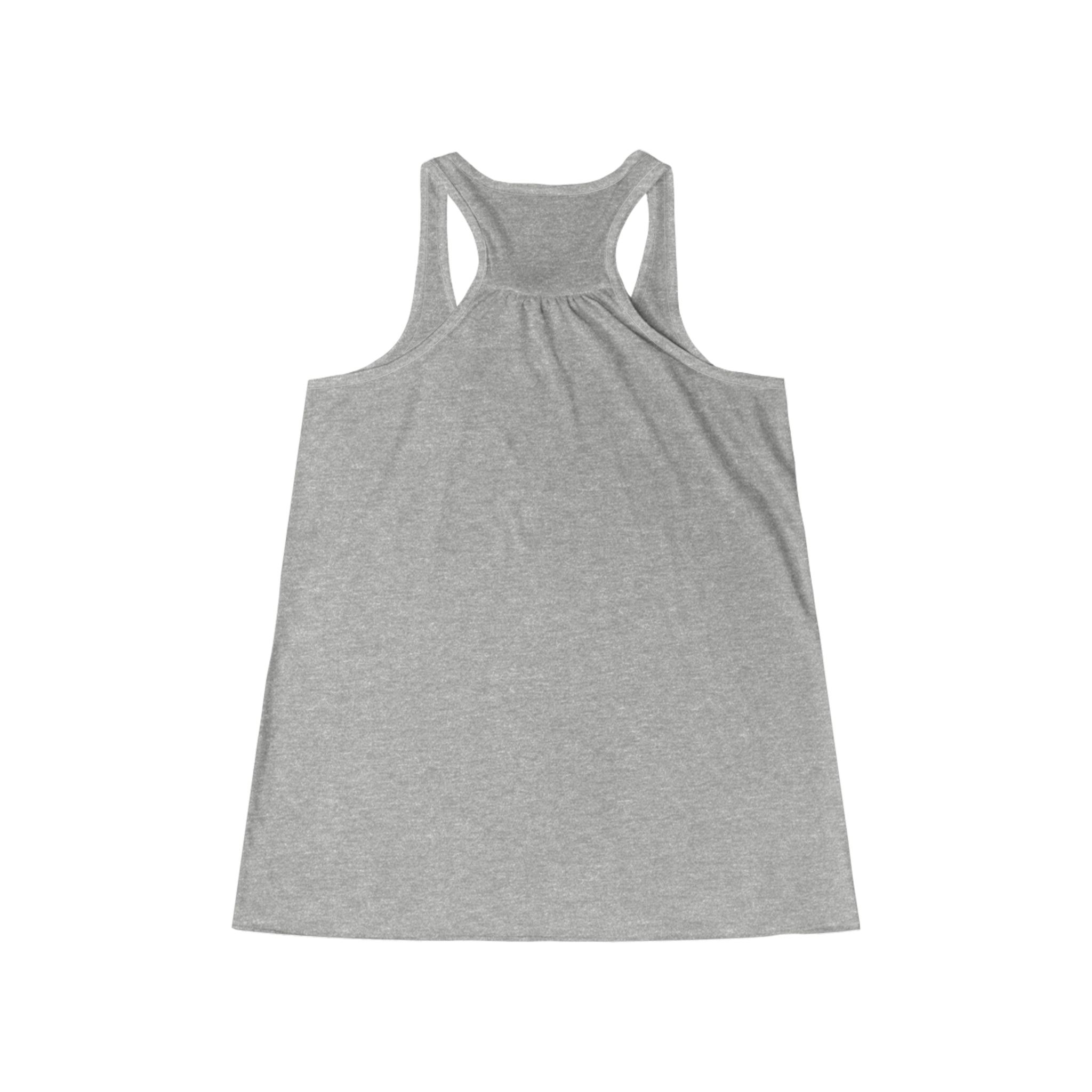“Cropped Ears” Doberman Mom Flowy Racerback Tank - Image 4