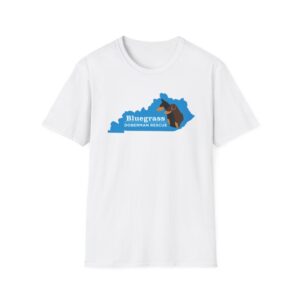 Copy of Bluegrass Doberman Rescue Logo T-Shirt