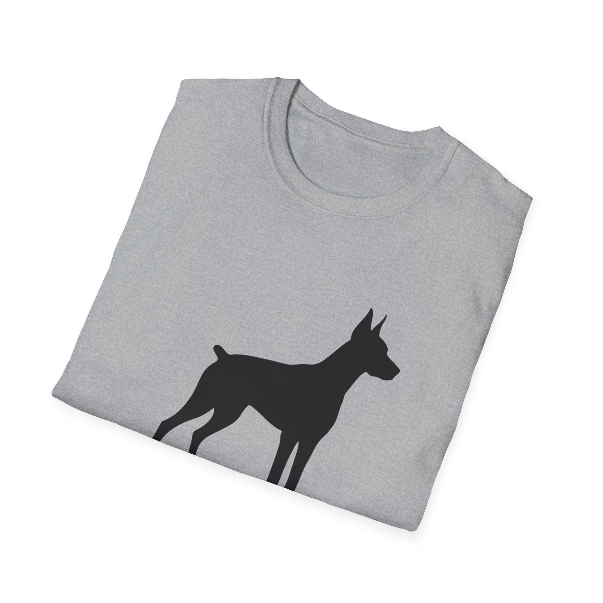 “Cropped Ears” Doberman Mom Softstyle T-Shirt - Image 12