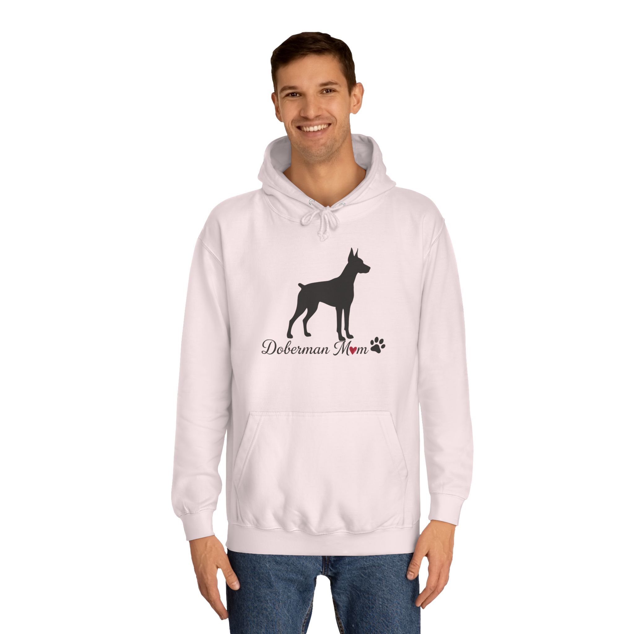 “Cropped Ears” Doberman Mom Hoodie - Image 35