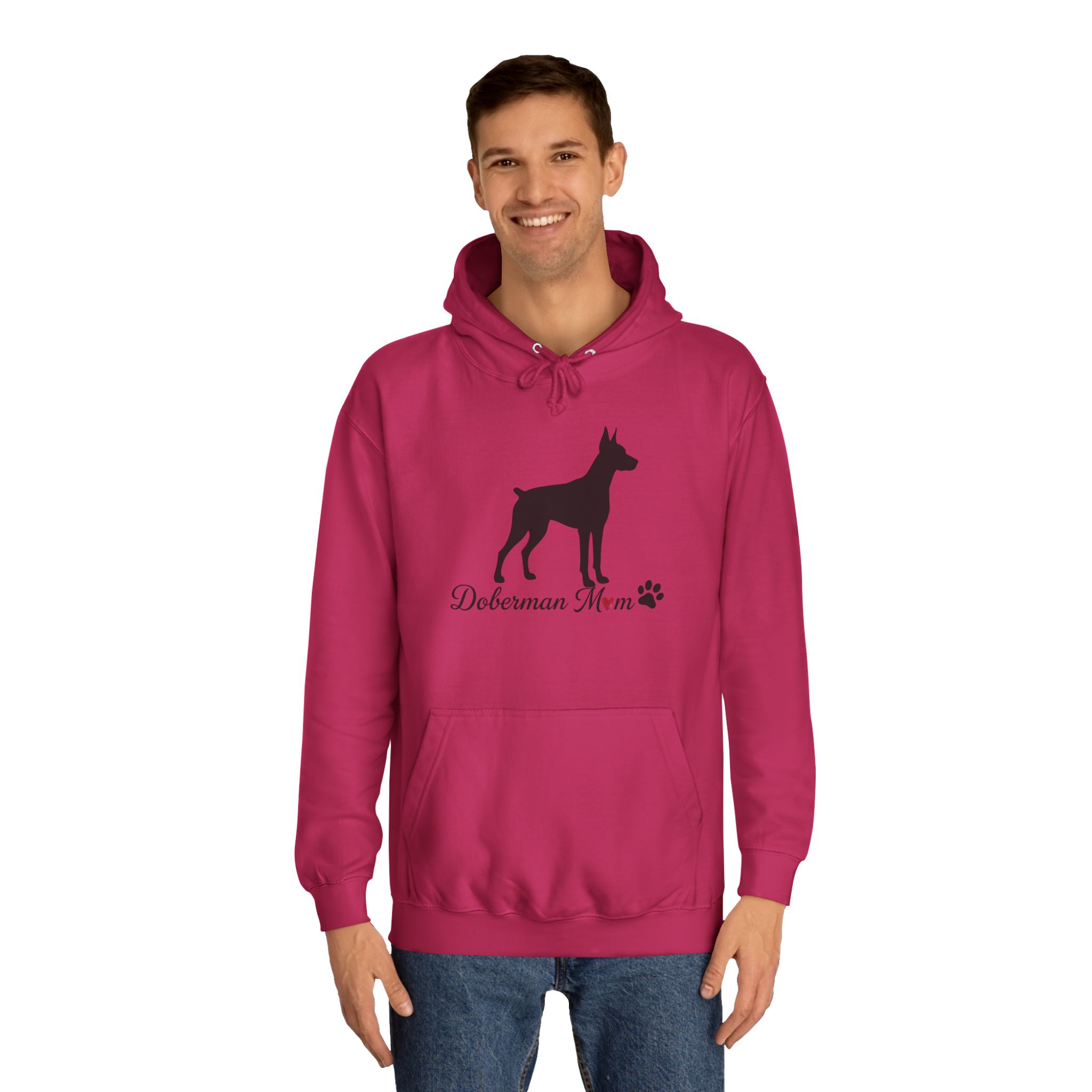 “Cropped Ears” Doberman Mom Hoodie - Image 39