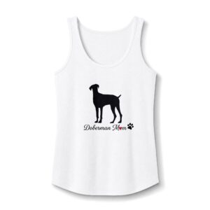 “Natural Ears” Doberman Mom Tank Top