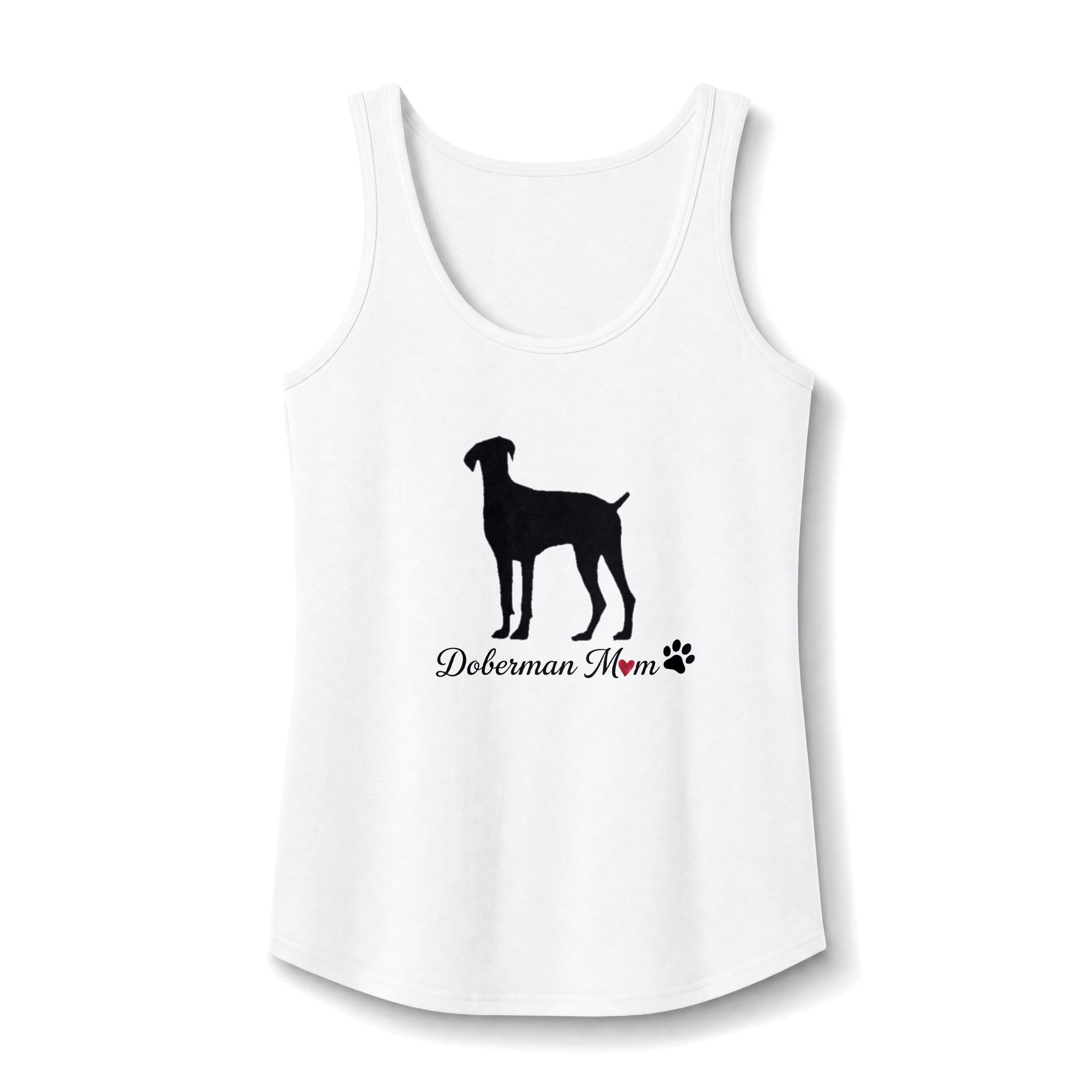 “Natural Ears” Doberman Mom Tank Top
