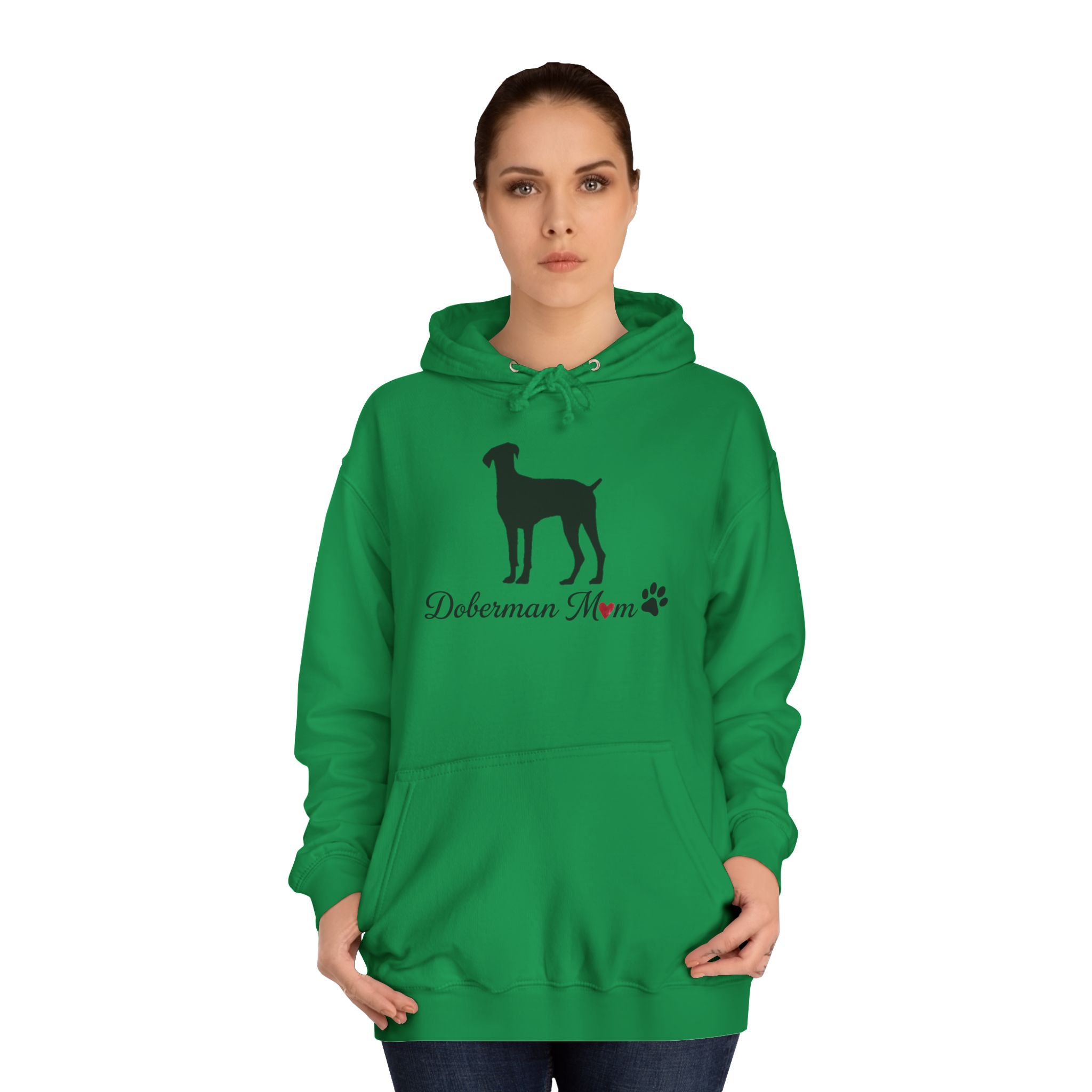 “Natural Ears” Doberman Mom Hoodie - Image 20