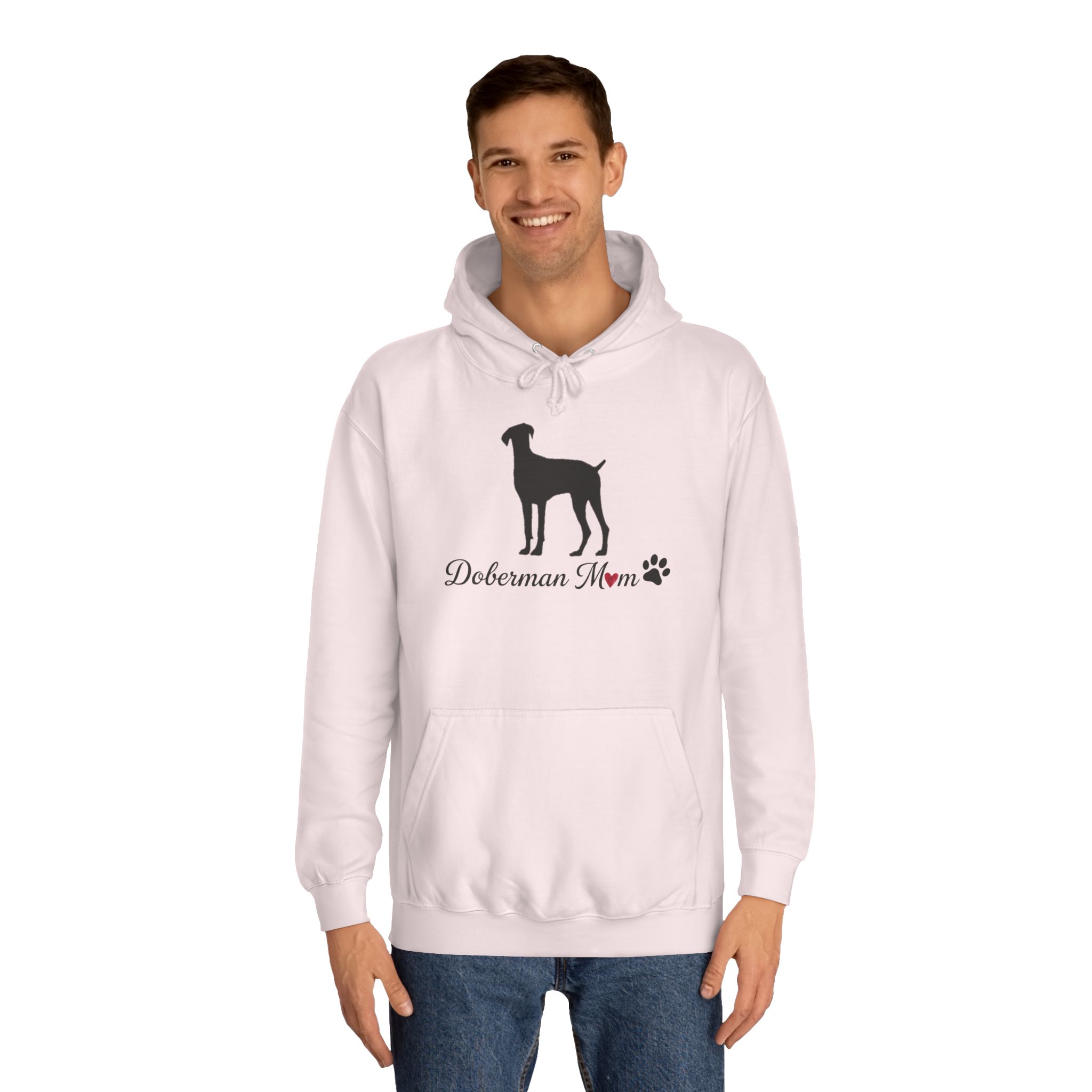 “Natural Ears” Doberman Mom Hoodie - Image 35