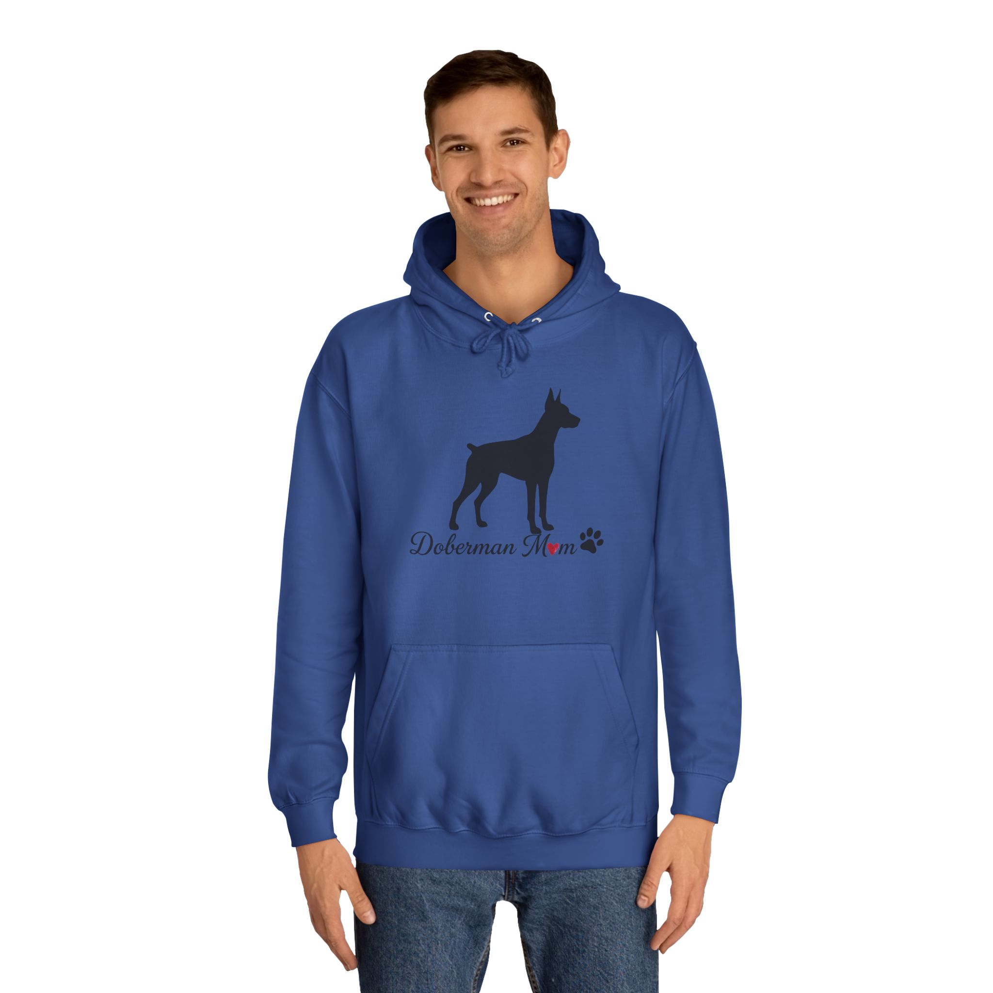 “Cropped Ears” Doberman Mom Hoodie - Image 27