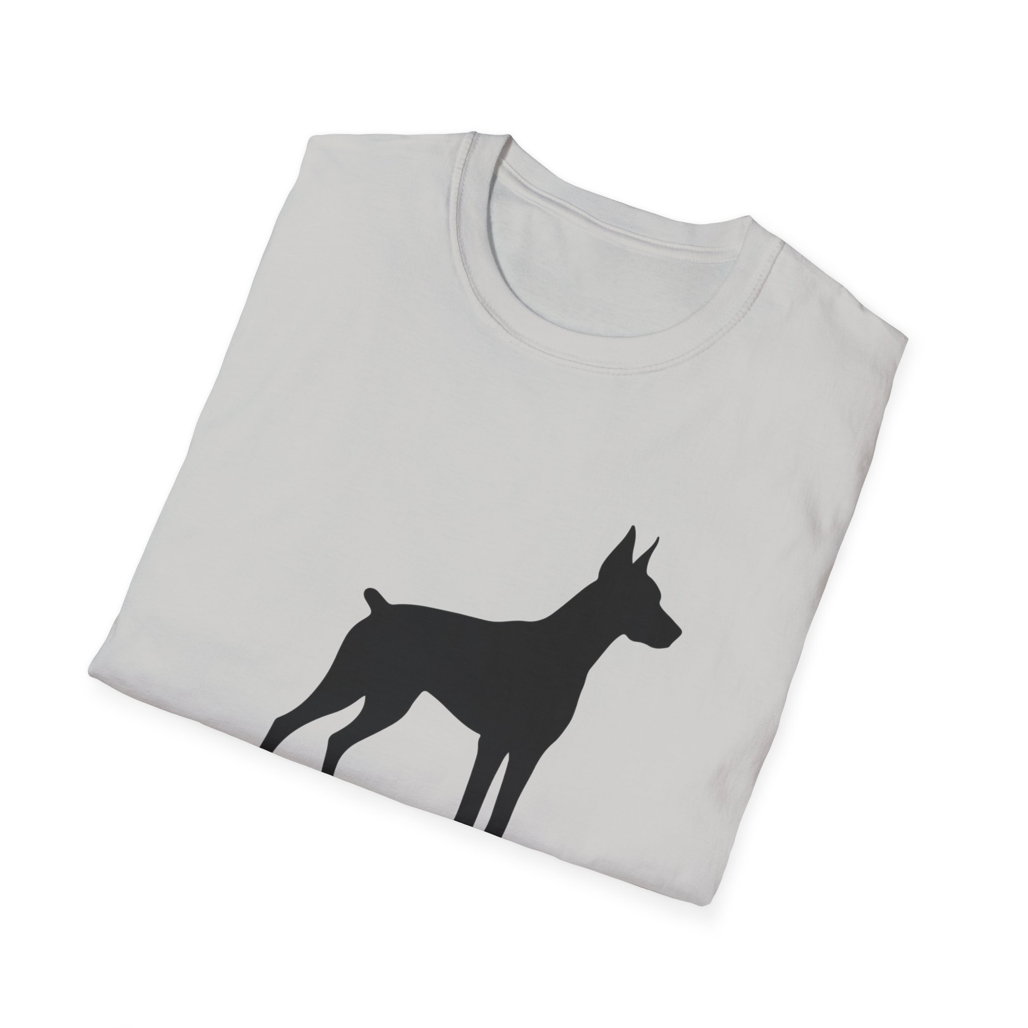 “Cropped Ears” Doberman Mom Softstyle T-Shirt - Image 8