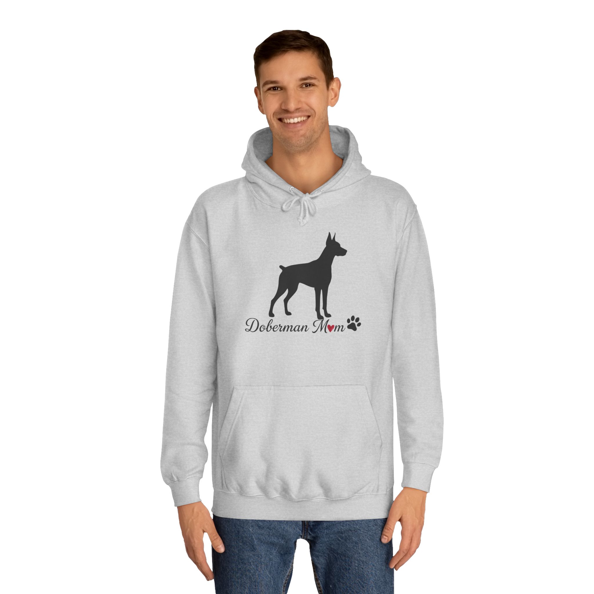 “Cropped Ears” Doberman Mom Hoodie - Image 15